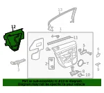 Water Deflector - Passenger Side (RH) - GM (95185054) - view 6