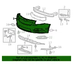 Front Bumper Cover - GM (95217521) - view 9