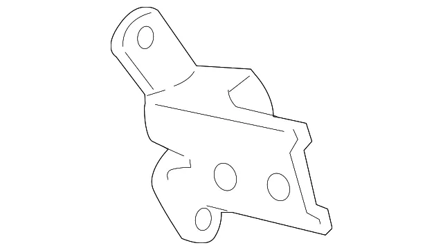 Upper Hinge - Driver's Side (LH) - GM (95366508) - view 5