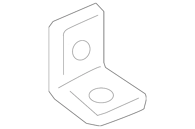 Front Side Door Armrest Bracket - GM (95401663) - view 2
