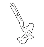 Hinge - Passenger Side (RH) - GM (95406039) - view 8