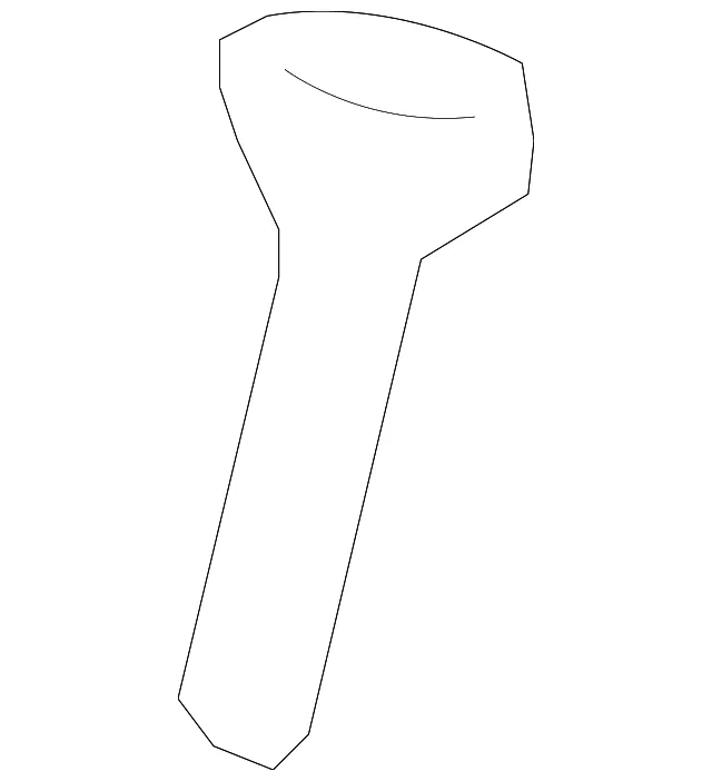 Latch Knob - GM (95418014) - view 2