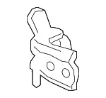 Upper Hinge - Driver's Side (LH) - GM (95441341) - view 6