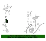Upper Hinge - Driver's Side (LH) - GM (95441341) - view 7