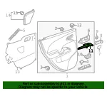 Pull Handle - Driver's Side (LH) - GM (95463935) - view 6