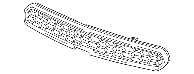 Upper Grille - GM (95489504) - view 2