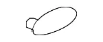 Upper Quarter Trim Cap - Passenger Side (RH) - GM (95914512) - view 5
