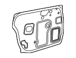 Water Deflector - Passenger Side (RH) - GM (95932872) - view 5