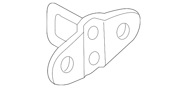 Deck Lid Latch Striker - GM (96428798) - view 2