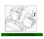 Upper Latch Knob - GM (96439585) - view 4
