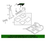 Molding Assembly Windshield Side Garn *B - GM (96447918) - view 4