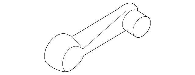 Handle Front S D Window Reg Bei - GM (96462685)