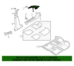 Molding Assembly Windshield Side Garn *G - GM (96492007) - view 4