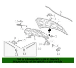 Hood Stop Buffer - GM (96497159) - view 12