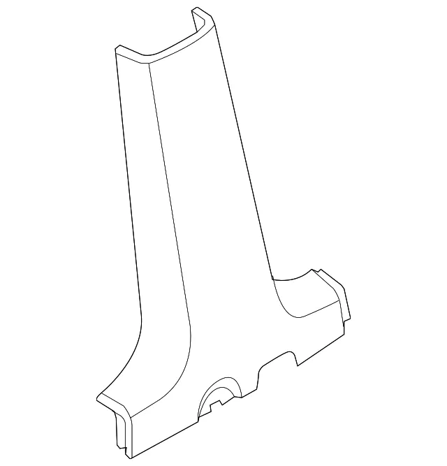 Molding Assembly C/Plr Lower Garn - GM (96537865)