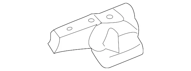 BRACKET FRT BPR FASCIA SI - GM (96542987)