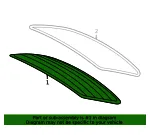 Window Rear - GM (96543057) - view 4