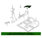 Molding Assembly Windshield Upper Garn * - GM (96650133) - view 4