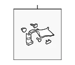 Molding Q/Window Garn - GM (96834853) - view 3