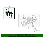 Molding Q/Window Garn - GM (96834853) - view 4