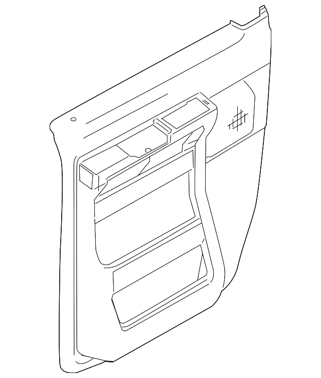 Door Interior Trim Panel - Ford (9c2z1523943bb) - view 4