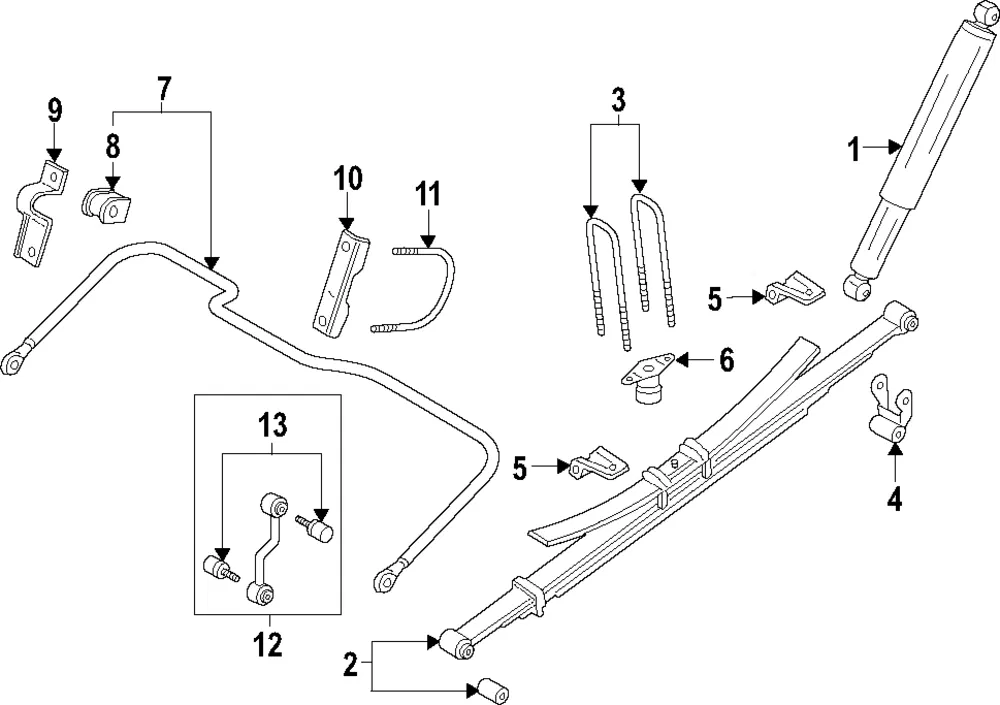 Bumper - Ford (9c3z4730a) - view 5