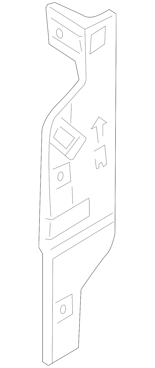 Grille Bracket - Ford (AC2Z-8268-A) - view 4