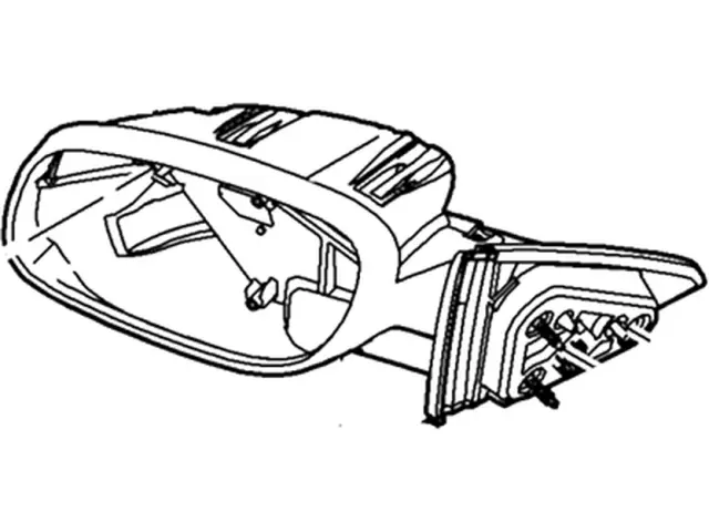 Door Mirror - Ford (AG1Z-17682-E) - view 3