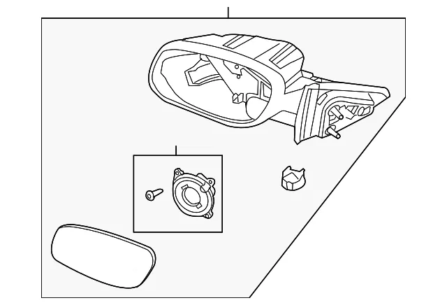 Door Mirror - Ford (AG1Z-17682-E) - view 8