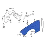 Fender - Passenger Side (RH) - Ford (AR3Z-16005-A) - view 18