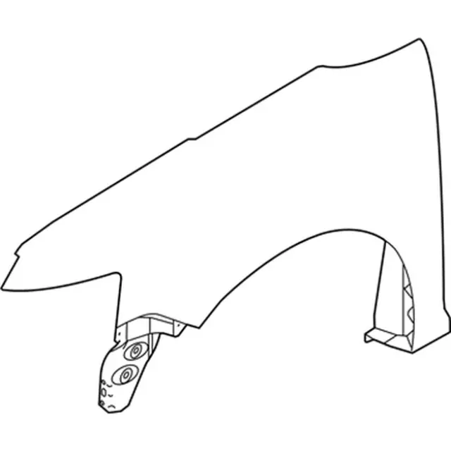 Fender - Passenger Side (RH) - Ford (BA8Z-16005-A) - view 7