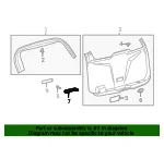 Pull Handle - Ford (BB5Z-78434A14-AA) - view 18