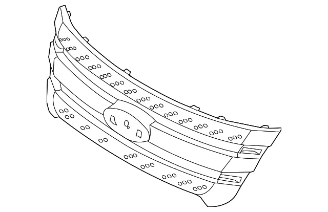 Grille - Ford (BB5Z-8200-CA) - view 7