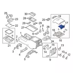 Console Hinge - Ford (BC3Z-2804604-A) - view 12