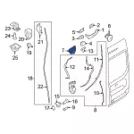Handle Base - Ford (BK2Z-6126684-B) - view 18