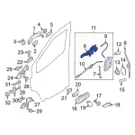 Handle Base - Ford (BK2Z-6126684-B) - view 21
