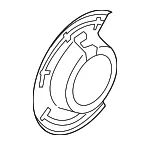 Motorcraft™ Splash Shield - Ford (BRDS-2) - view 6