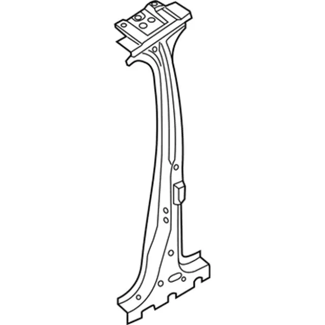 Inner Center Pillar - Passenger Side (RH) - Ford (CJ5Z-7824300-A)