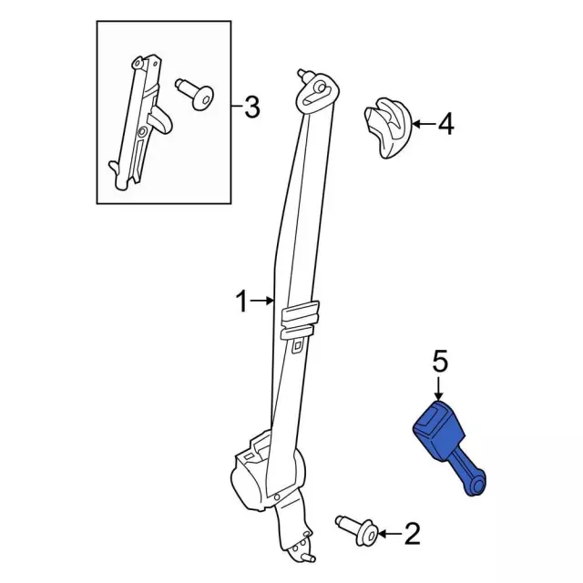 Latch - Ford (CK4Z-1461202-E) - view 4