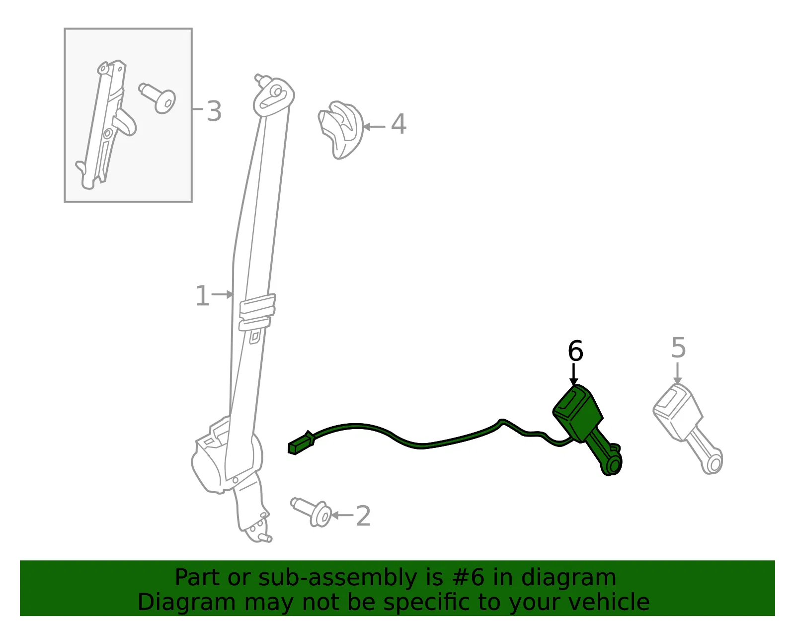 Latch - Ford (CK4Z-1461202-E) - view 9