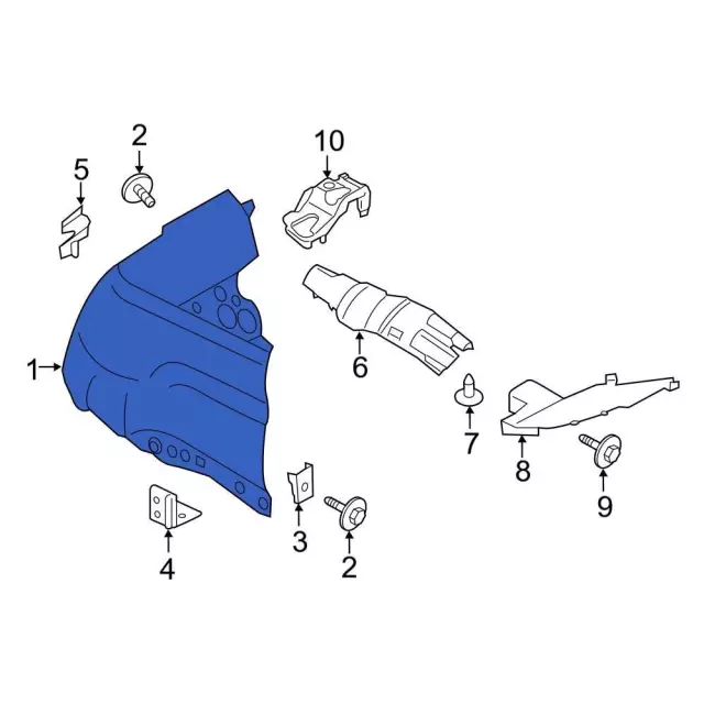 Fender - Ford (CK4Z-16006-A) - view 4
