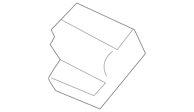 Windshield Pillar Trim Pad - Passenger Side (RH) - Ford (CK4Z-6102688-A)