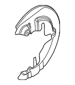 Splash Shield - Driver's Side (LH) - Ford (CV6Z-2K005-E) - view 20