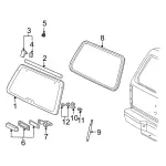 Hinge Assembly Spacer - Ford (D7FZ-6440610-A) - view 17