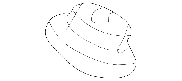 Hinge Assembly Spacer - Ford (D7FZ-6440610-A) - view 7