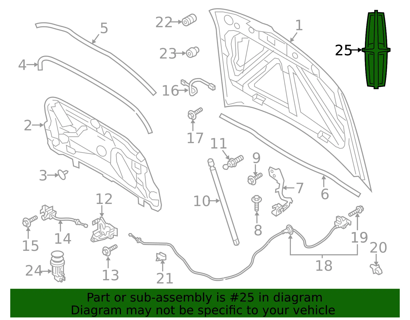 Decal - Ford (DA5Z-8213-AA) - view 5