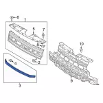 Outer Grille - Ford (DA8Z-8200-CA) - view 11