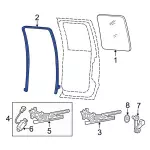 Window Channel - Ford (DC3Z-2625766-A) - view 23