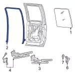 Window Channel - Ford (DC3Z-2625767-A) - view 18