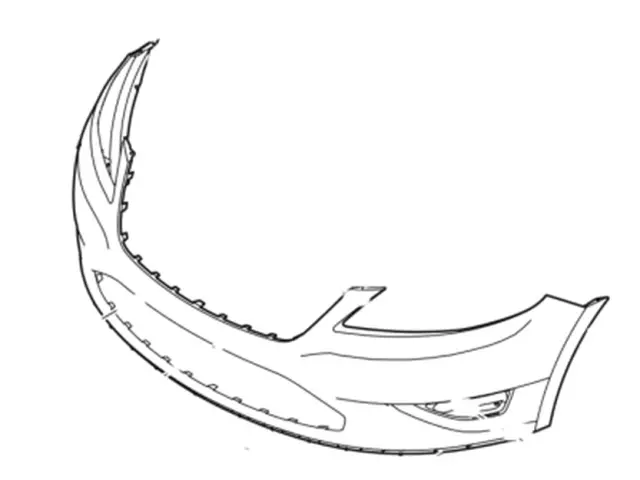 Bumper Assembly Front - FORD (DG1Z17D957AACP)